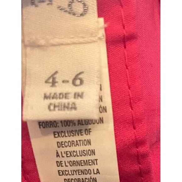 Pink Hat With Heart Girls Youth Children’s Place Sz 4-6 - Picture 6 of 6